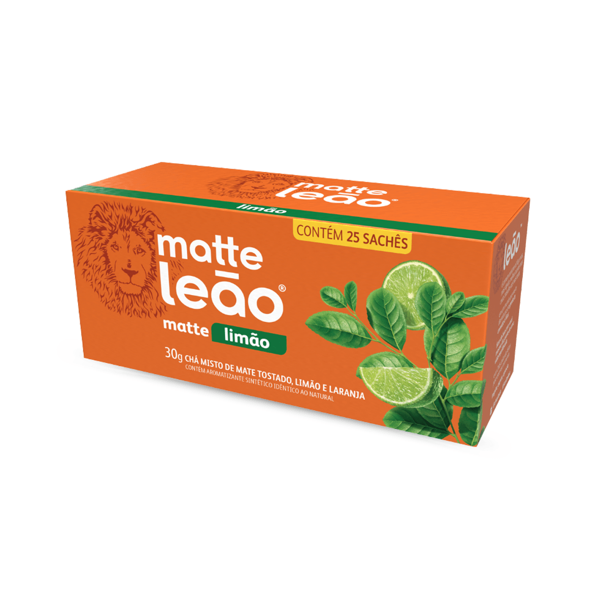Chá Matte Limão 25x1,2g Leão